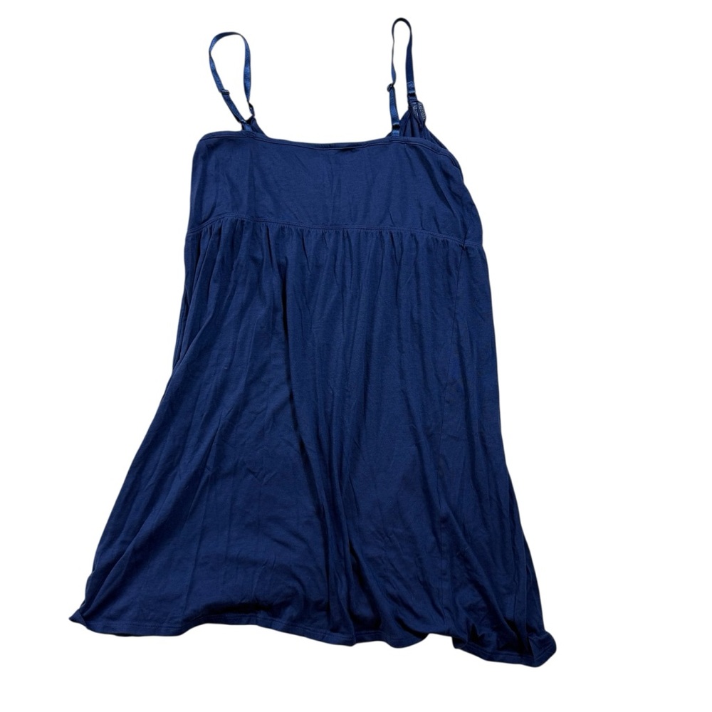Bump in the Night Maternity 2-Piece Sleep/Loungewear Set Blue XL Robe & Cami - Picture 14 of 16